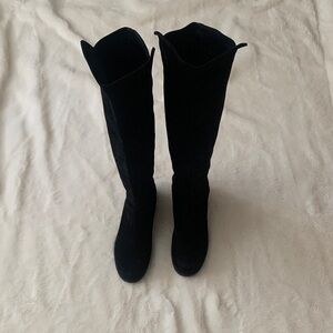 Stuart Weitzman Black Over the Knee Boots